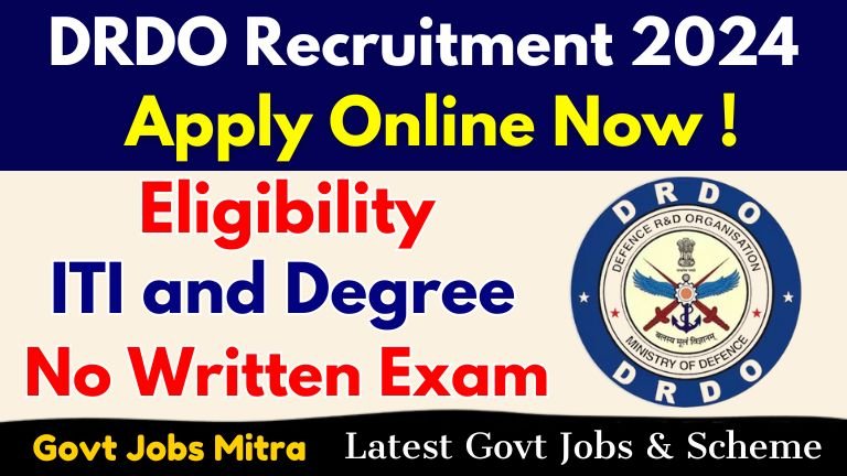 DRDO Recruitment 2024